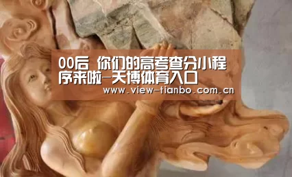 00后 你们的高考查分小程序来啦-天博体育入口(图1) 天博体育入口