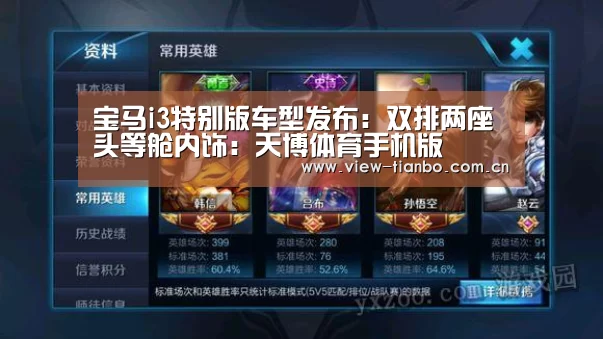 宝马i3特别版车型发布:双排两座头等舱内饰:天博体育手机版(图3) 天博体育下载